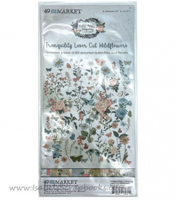 49 and Market-Vintage Artistry Tranquility Laser Cut Wildflowers